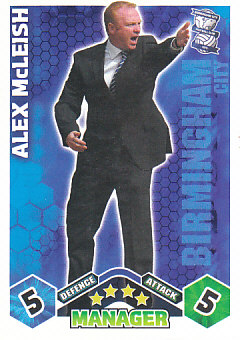 Alex McLeish Birmingham City 2009/10 Topps Match Attax Manager #429